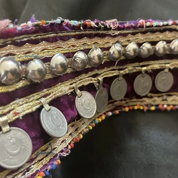 Dassios “Unique Piece” Genuine Leather Luxury Handbag Large Boho Hobo Tassel Bag - Picture 3 of 13